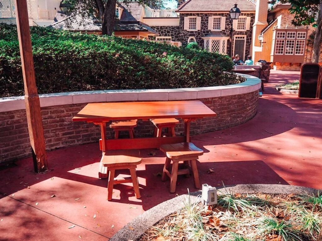 Seating at Magic Kingdom