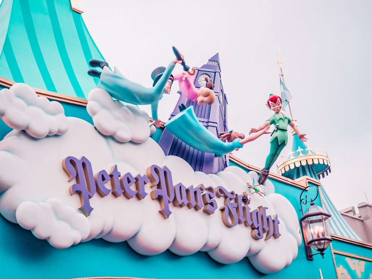 Peter Pans Flight Ride Magic Kingdom