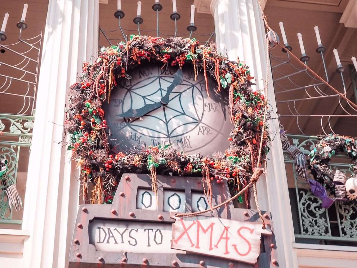 Nightmare Before Christmas Haunted Mansion Ride Disneyland