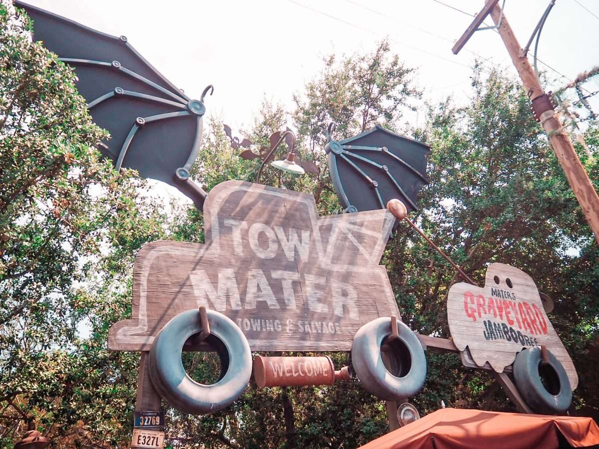 Disney Halloween California Adventure Cars Land