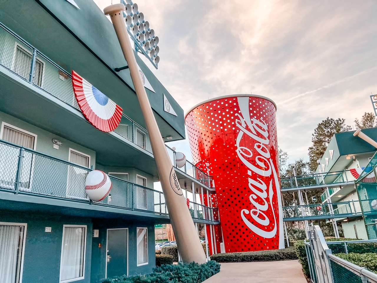 All Star Sports Disney World Baseball Section