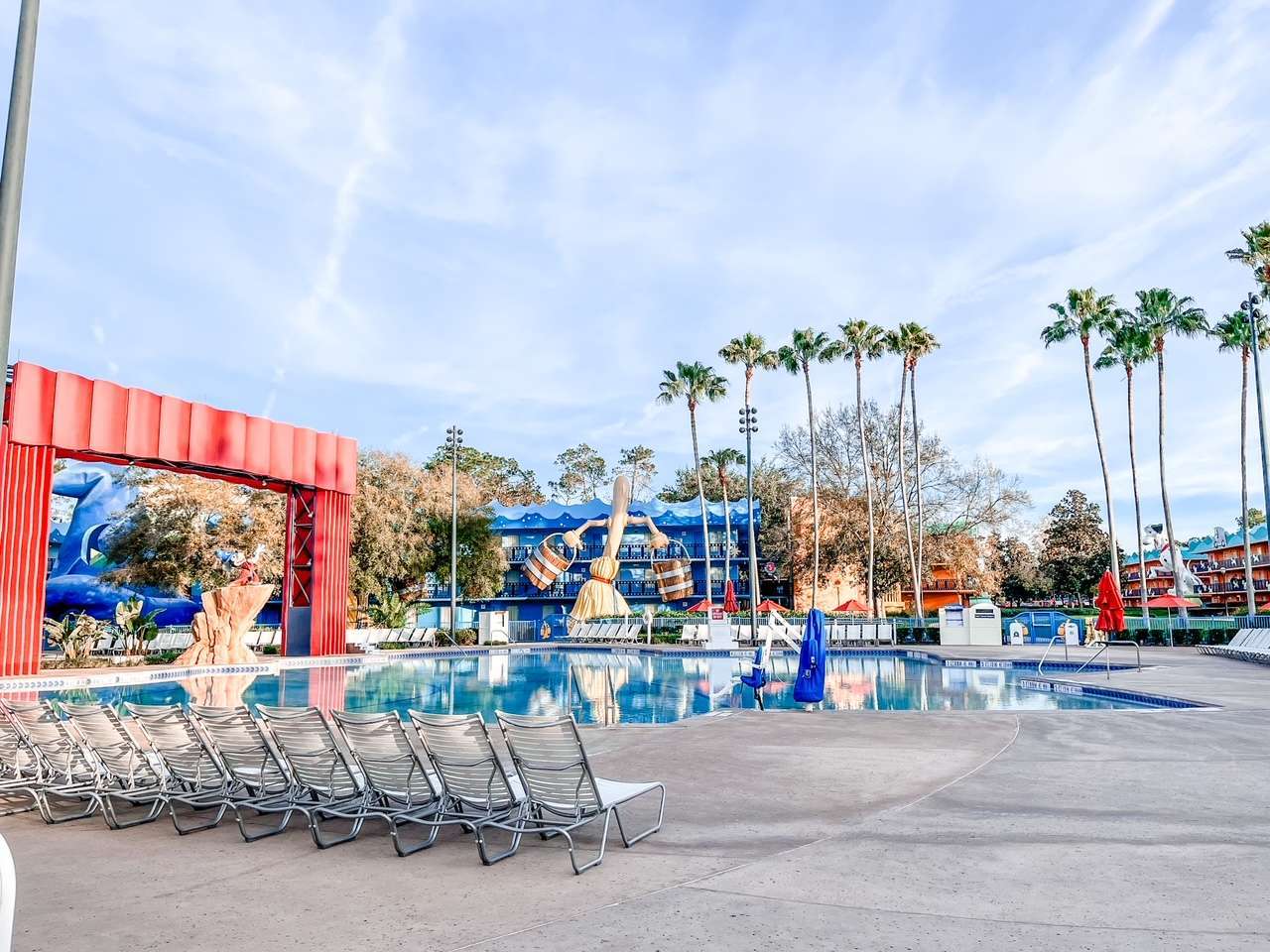 Pool at Disney all Star Movies