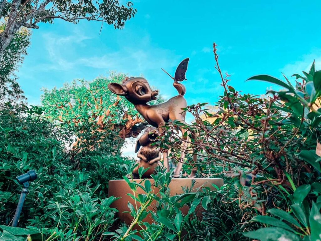 Bambi and Thumper Statue at Animal Kingdom