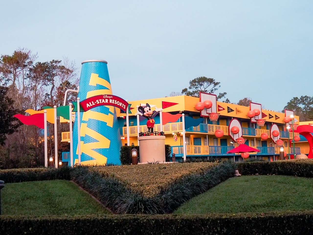 All Star Sports Resort Basketball Section