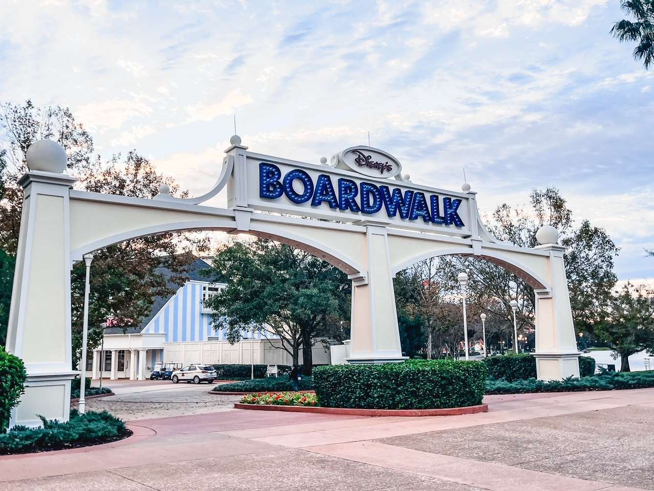 Boardwalk Disney World Entrance
