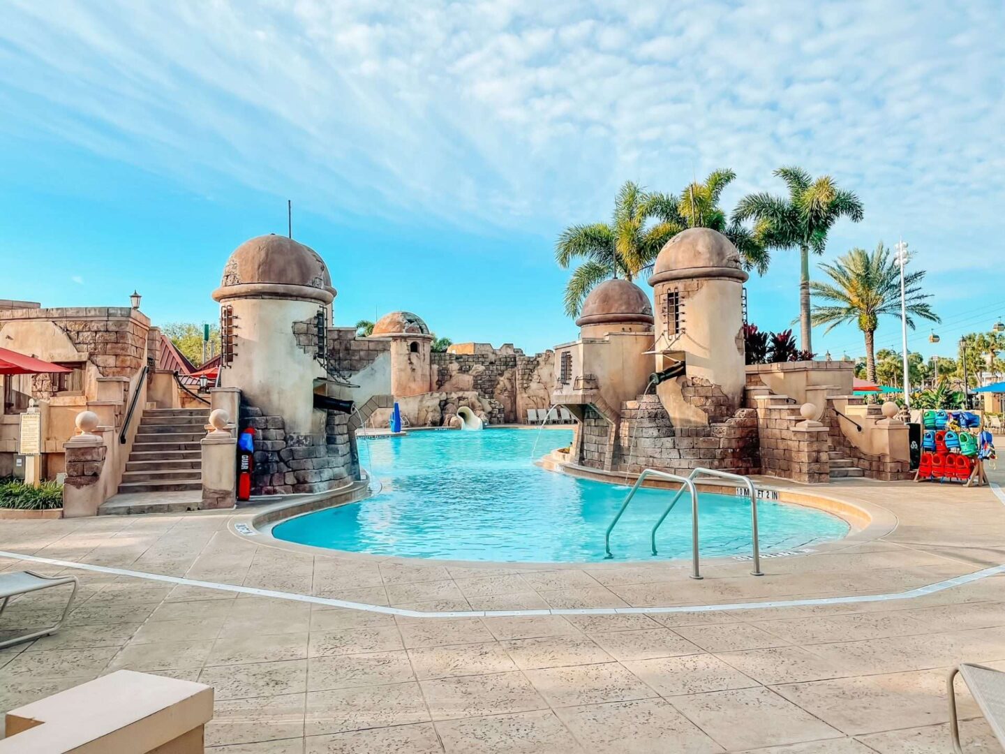 Disney World Pool- Caribbean Beach