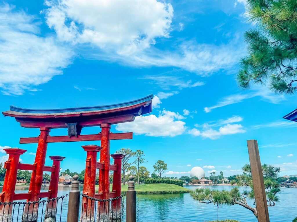Epcot Japan Views Disney World