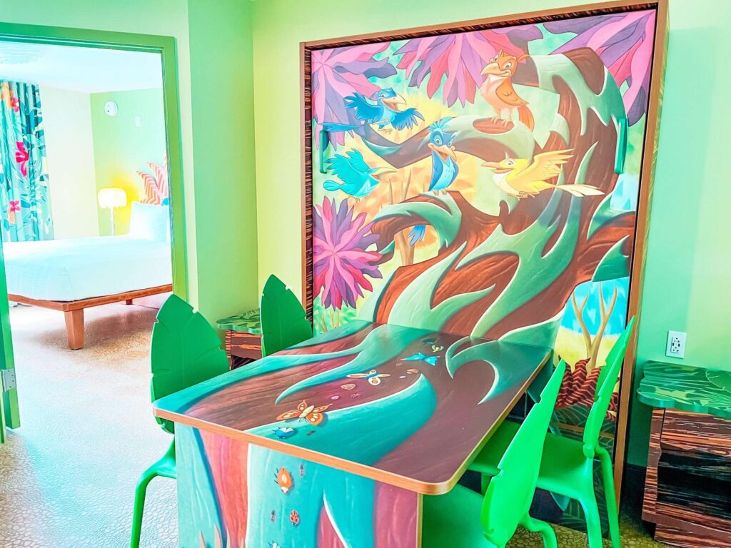 Lion King Family Suite Living Space Art of Animation