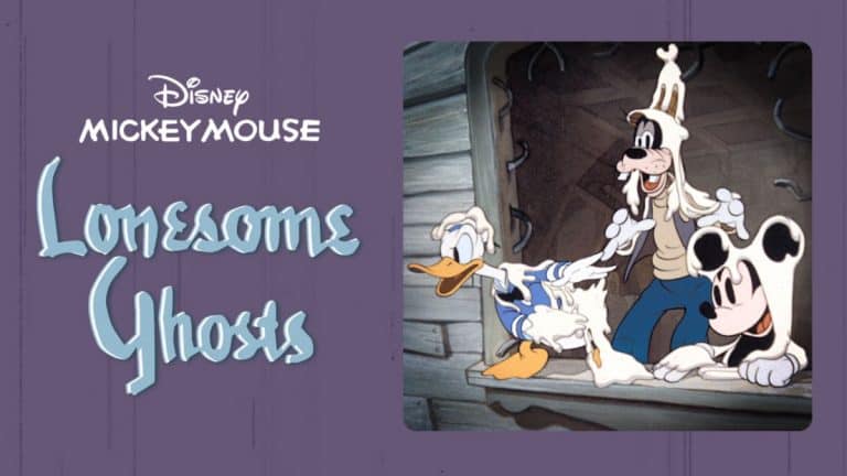 Lonesome Ghost Mickey Cartoon Halloween