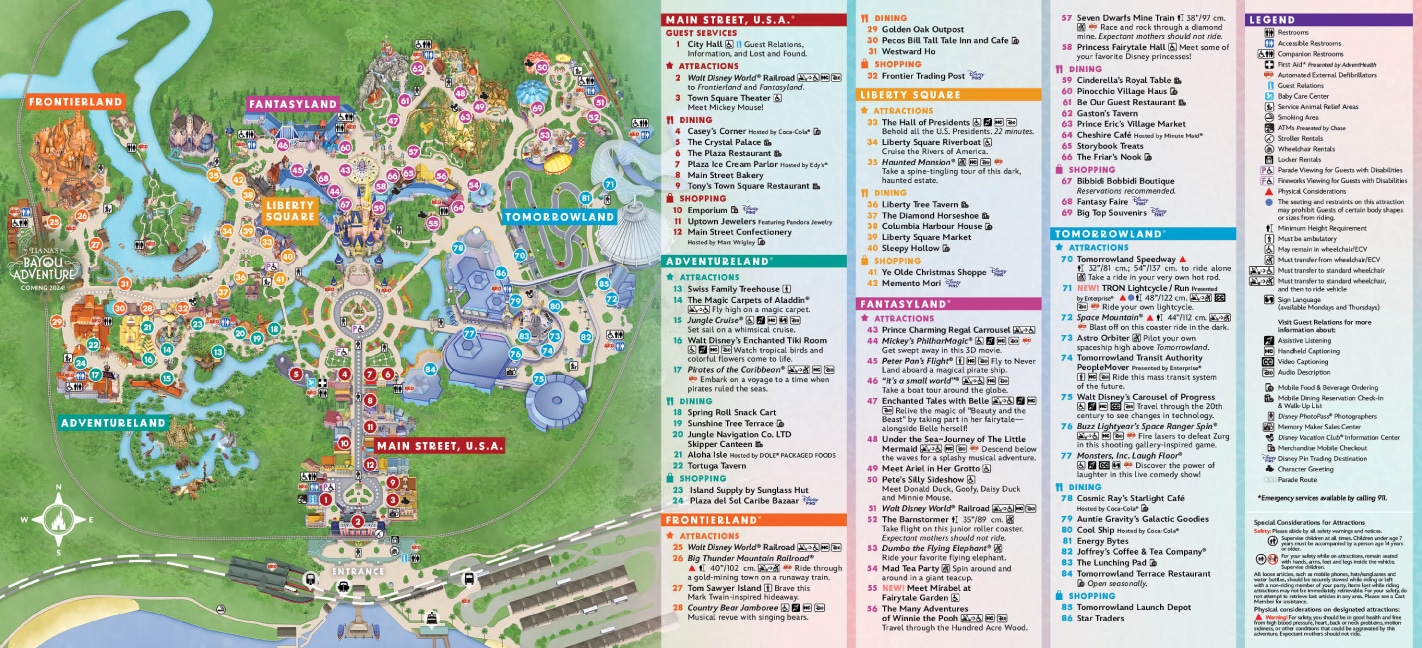 Magic Kingdom Park Map 2