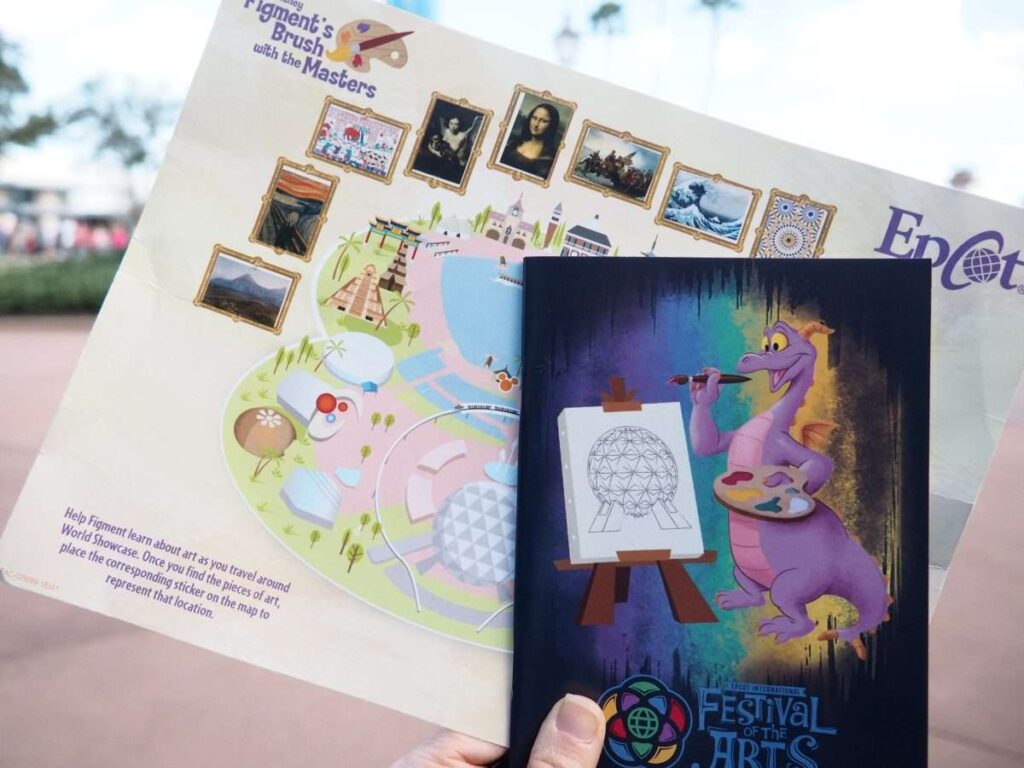 Figment Paint with the Masters Game at EPCOT