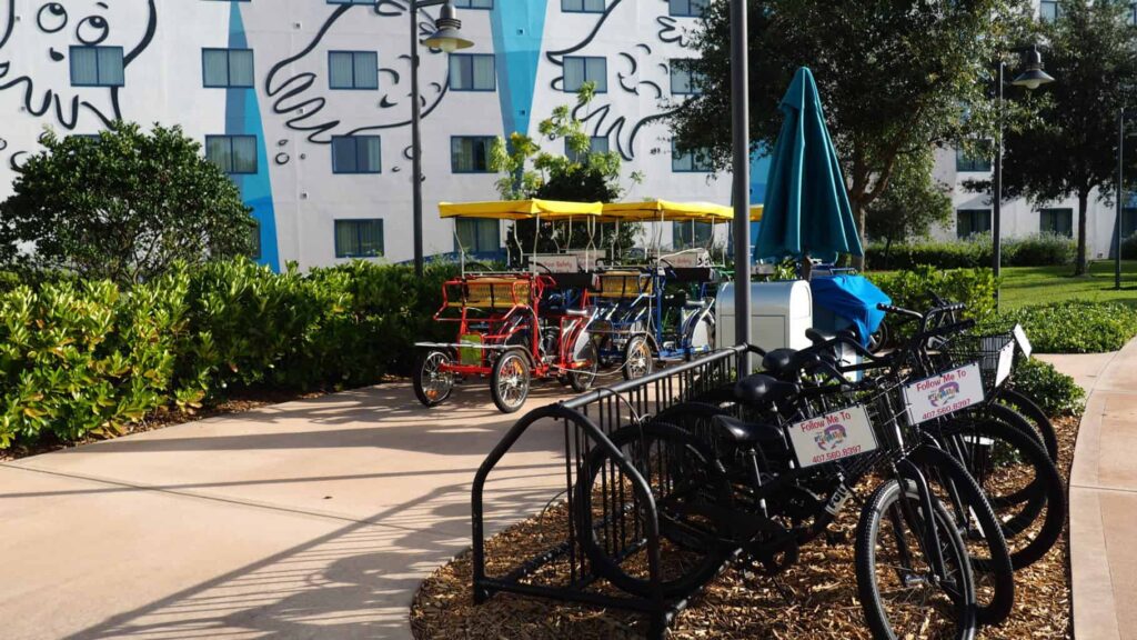 Art of Animation Resort Surrey Bikes