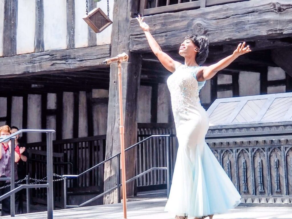 Performers at Wizarding World Show