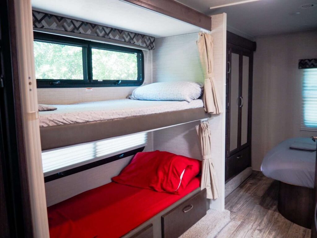 RV Bedroom Disney Fort Wilderness