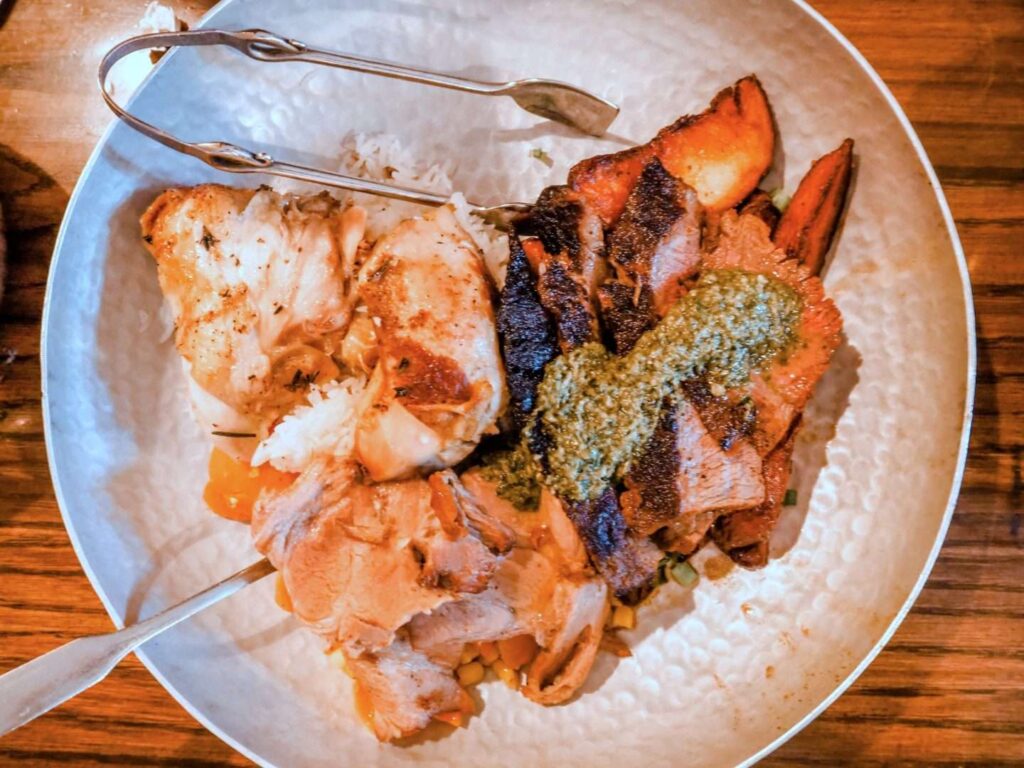 Animal Kingdom Tusker House Menu