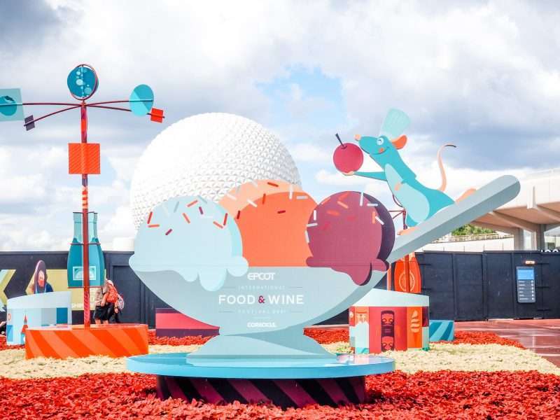 Remy Food and wine Festival at EPCOT Disney World