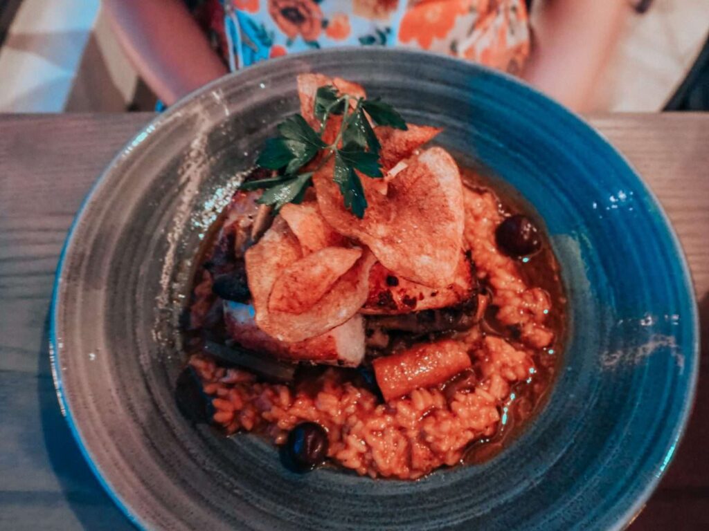 Dinner at Disney World