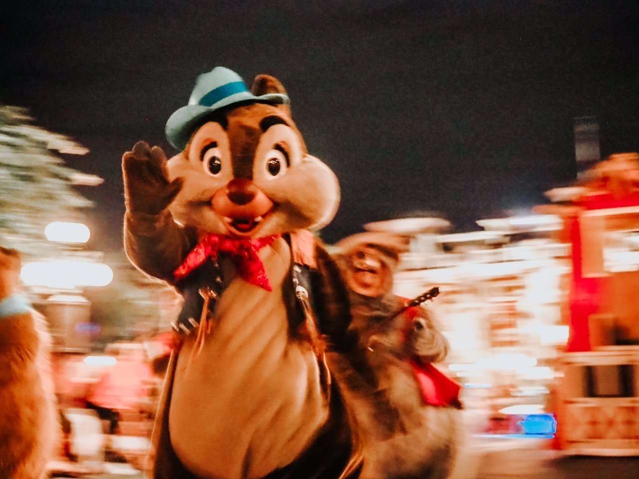 Chip and Dale Parade Halloween disney world