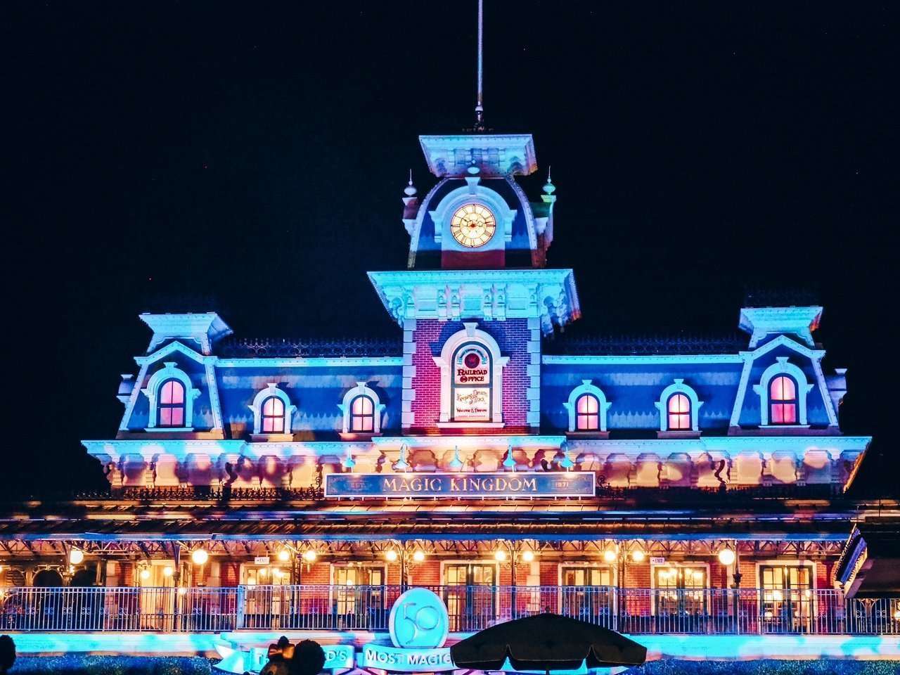 Halloween at magic Kingdom park disney world