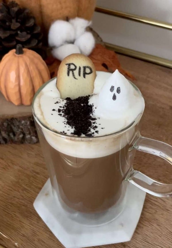 Pumpkin Mocha Halloween coffee recipe