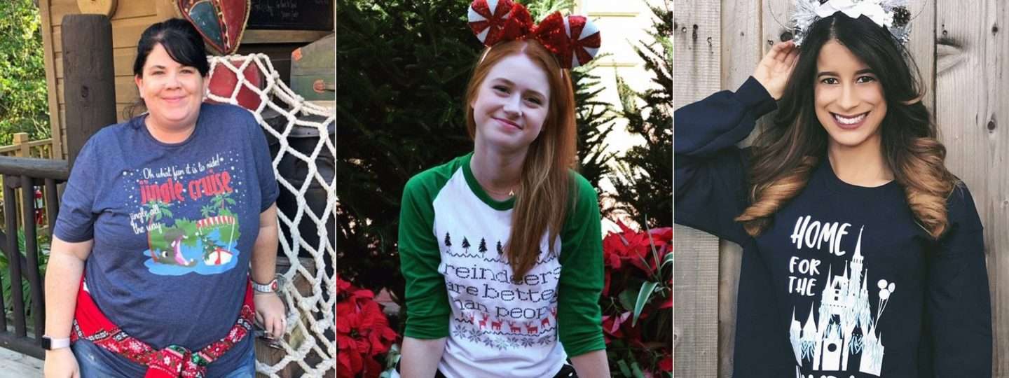 Disney Christmas Shirts for the Holidays Polka Dot Pixie Shop