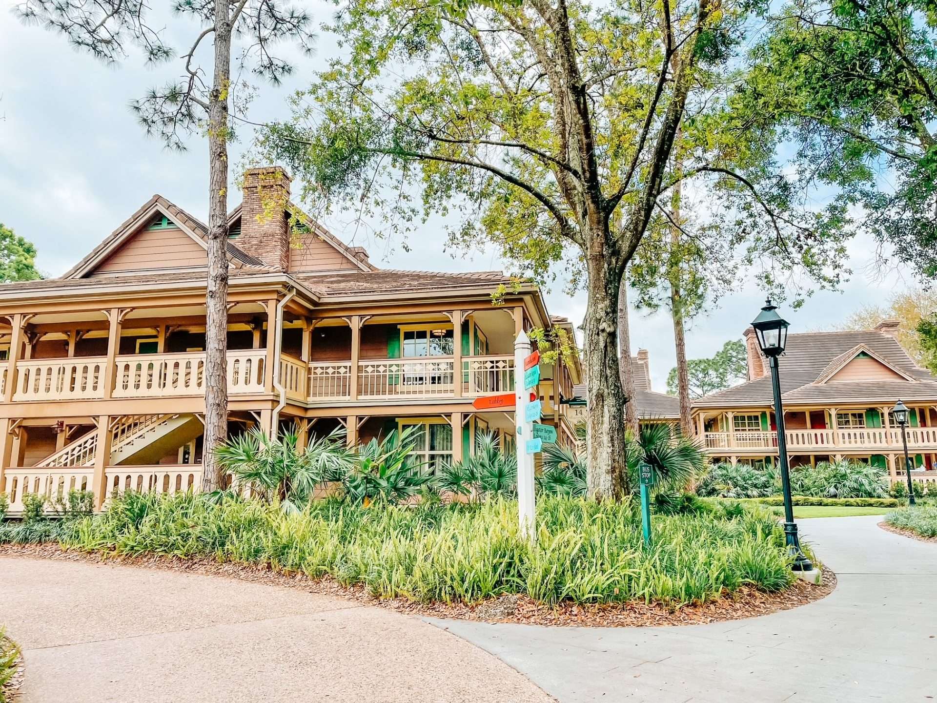 Bayou Area of Riverside Resort Disney World Port Orleans