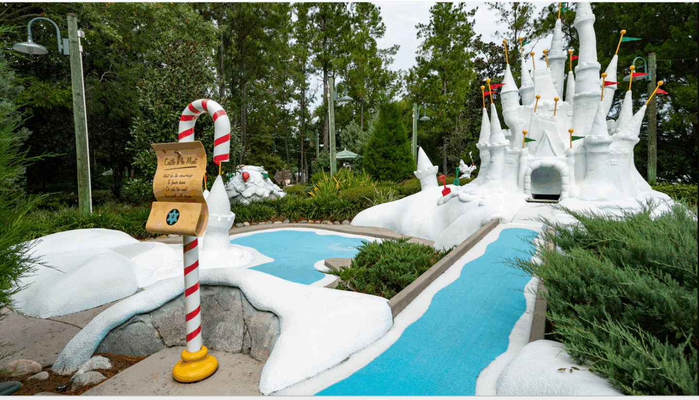 Winter Summerland Golf Course at Blizzard Beach
