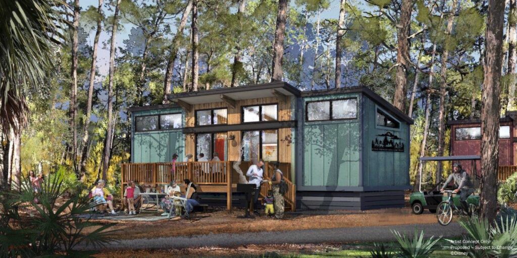 Cabins at Disney Fort Wilderness Campground DVC