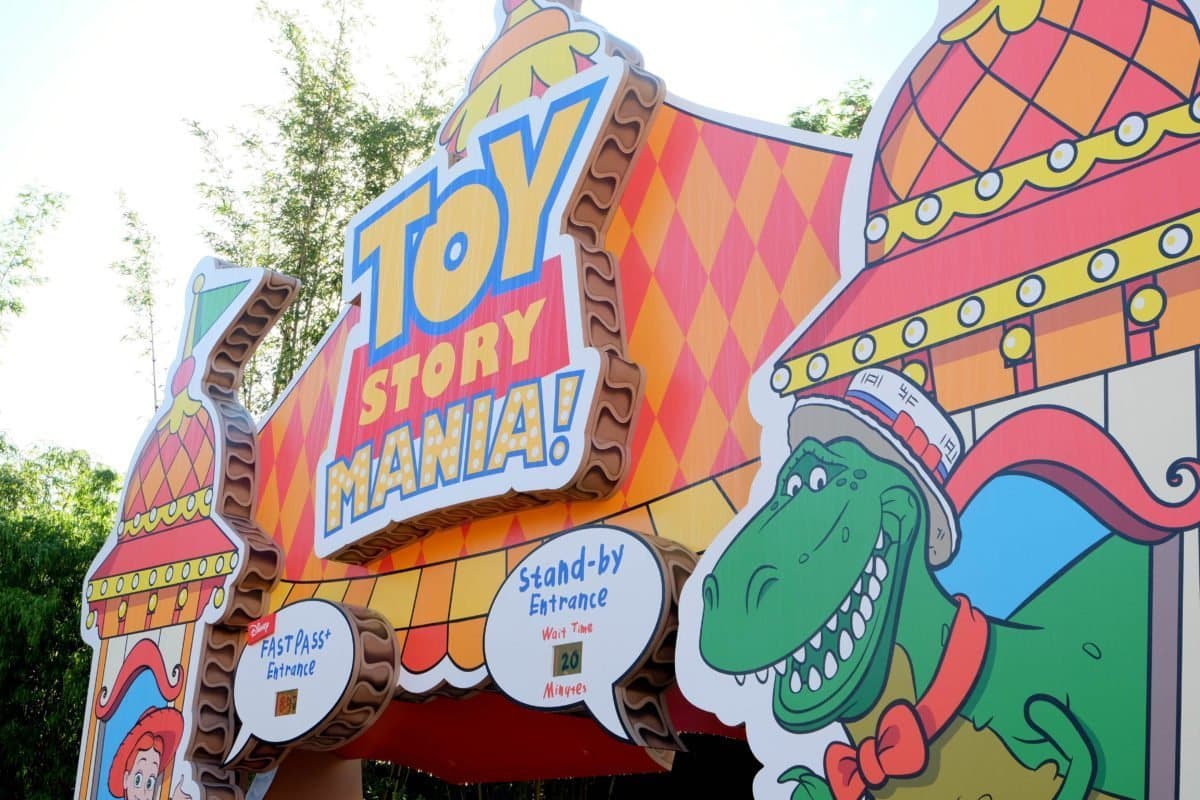 Toy Story Mania Hollywood studios Disney Ride