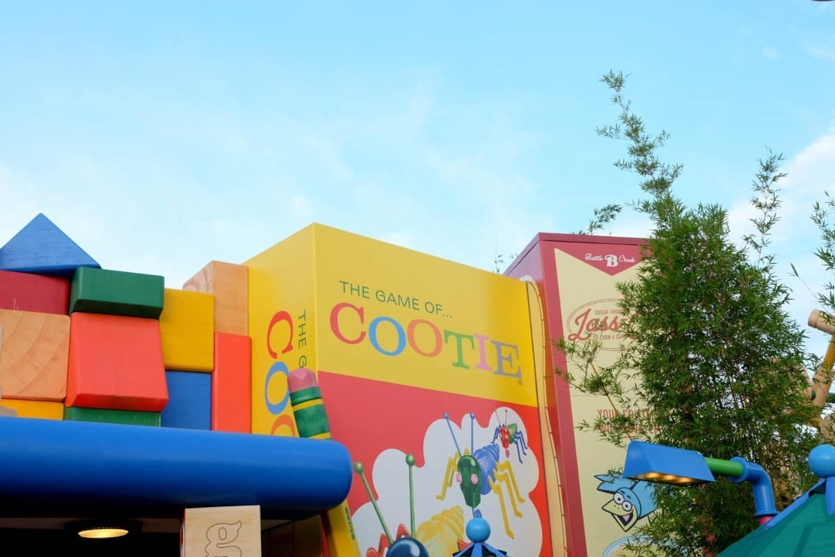 Toy Story Land at Disney World Cootie