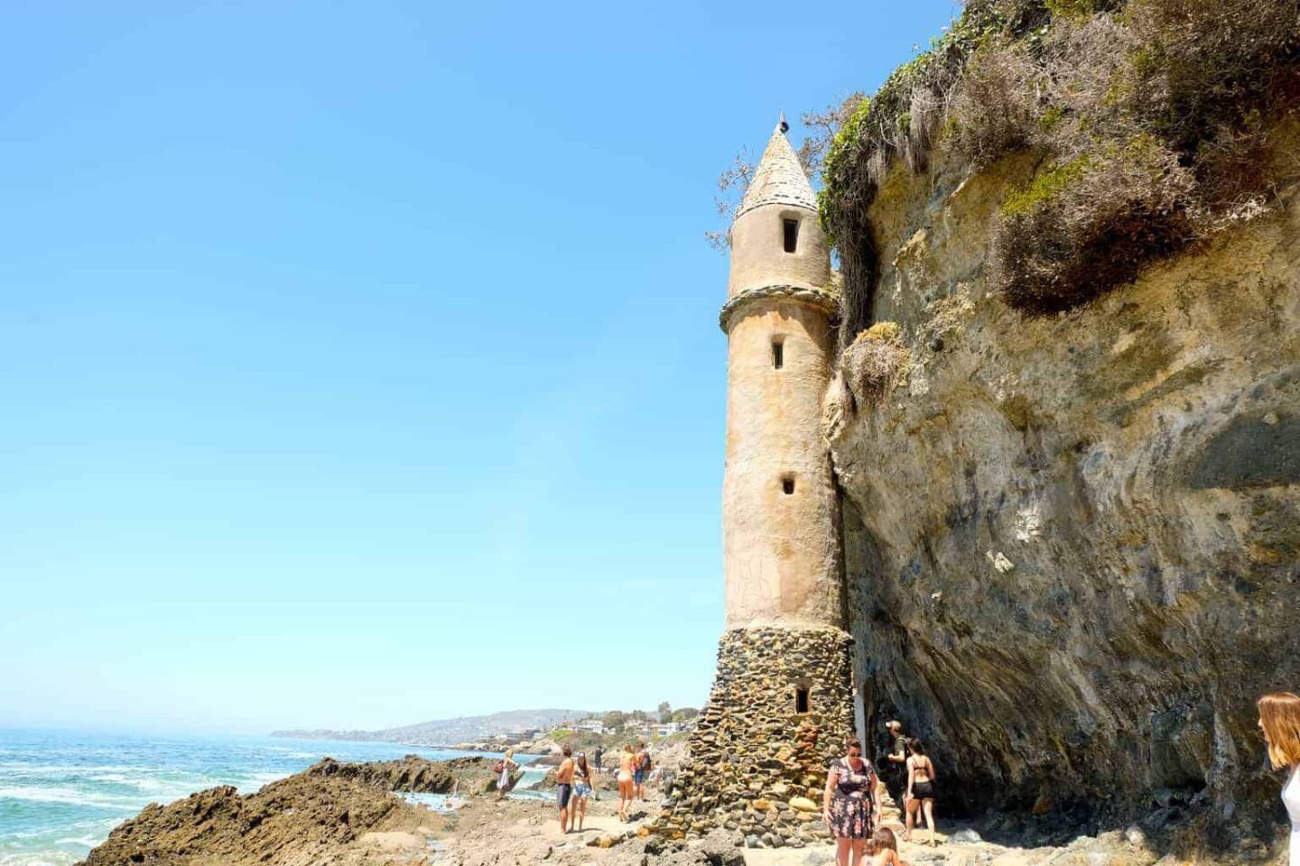 Laguna Beach Princess Castle Tower Rapunzel Tower from Las Vegas to Disneyland