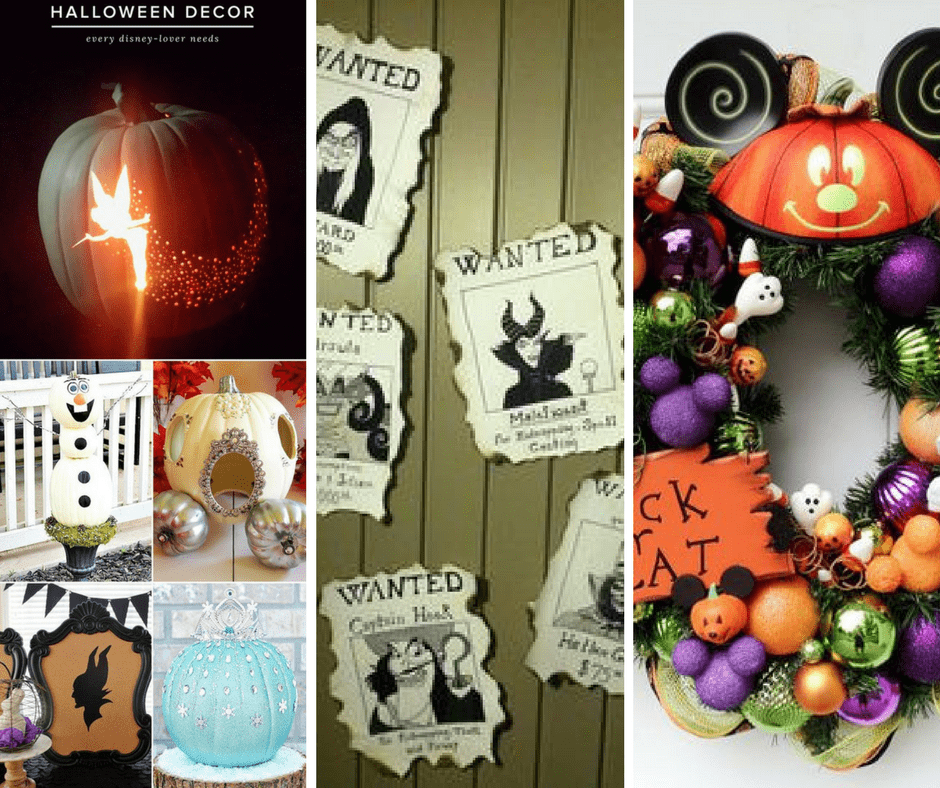 Disney Halloween Decoration Ideas