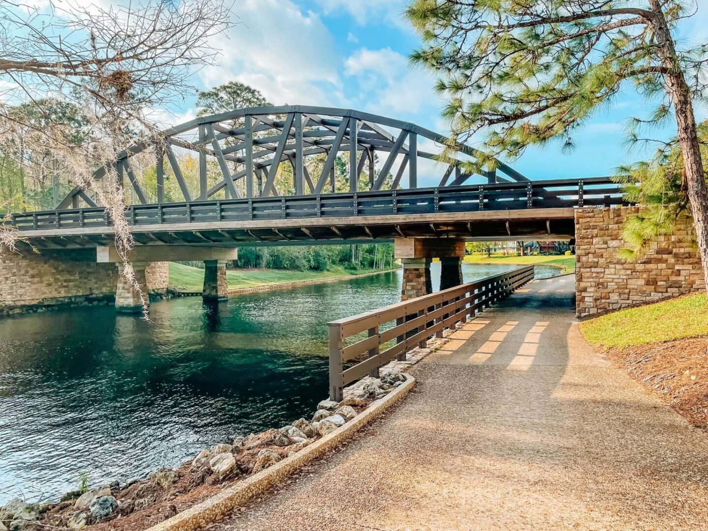 Walking Paths at Disney World