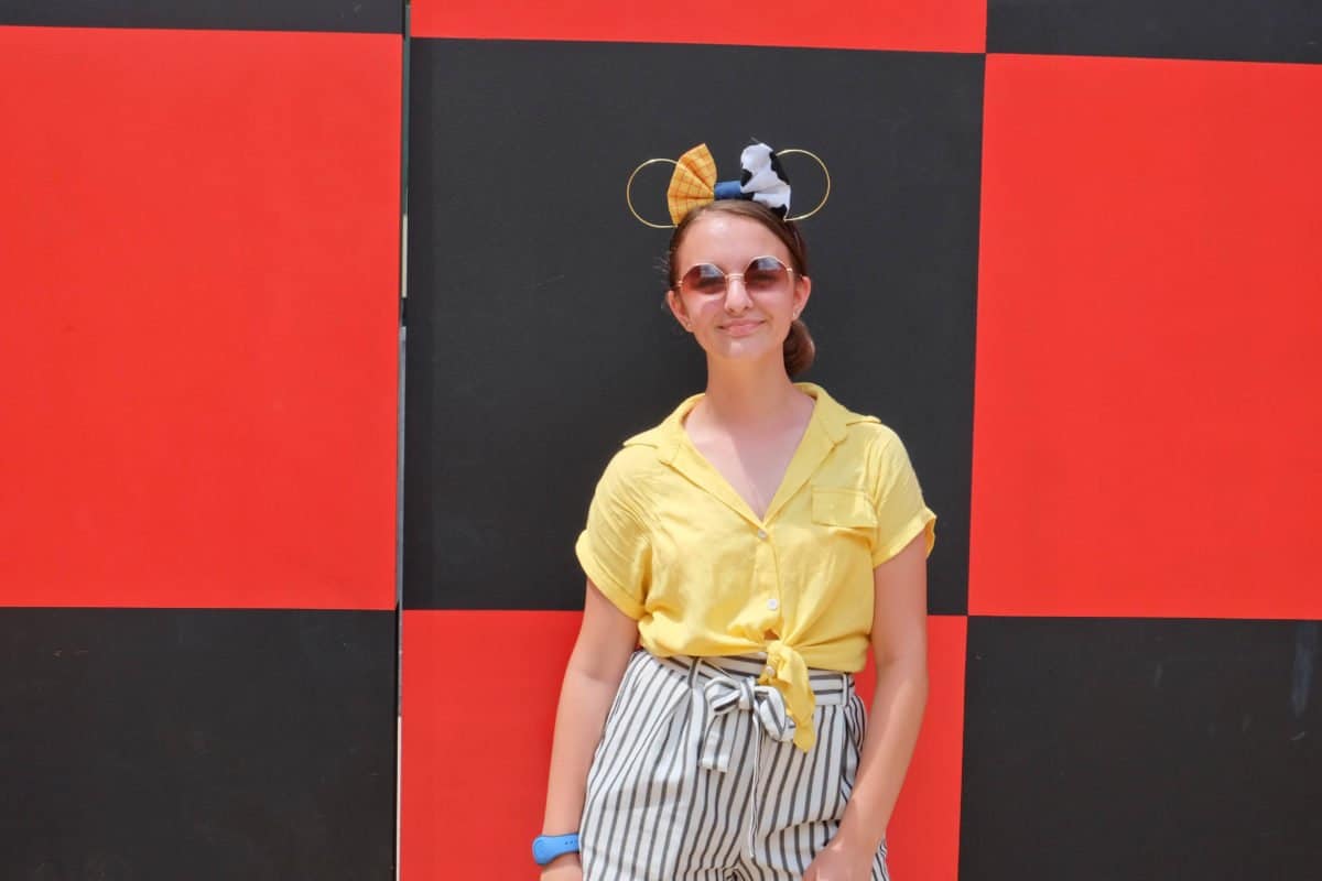 Checkerboard Wall at Toy Story Land Hollywood