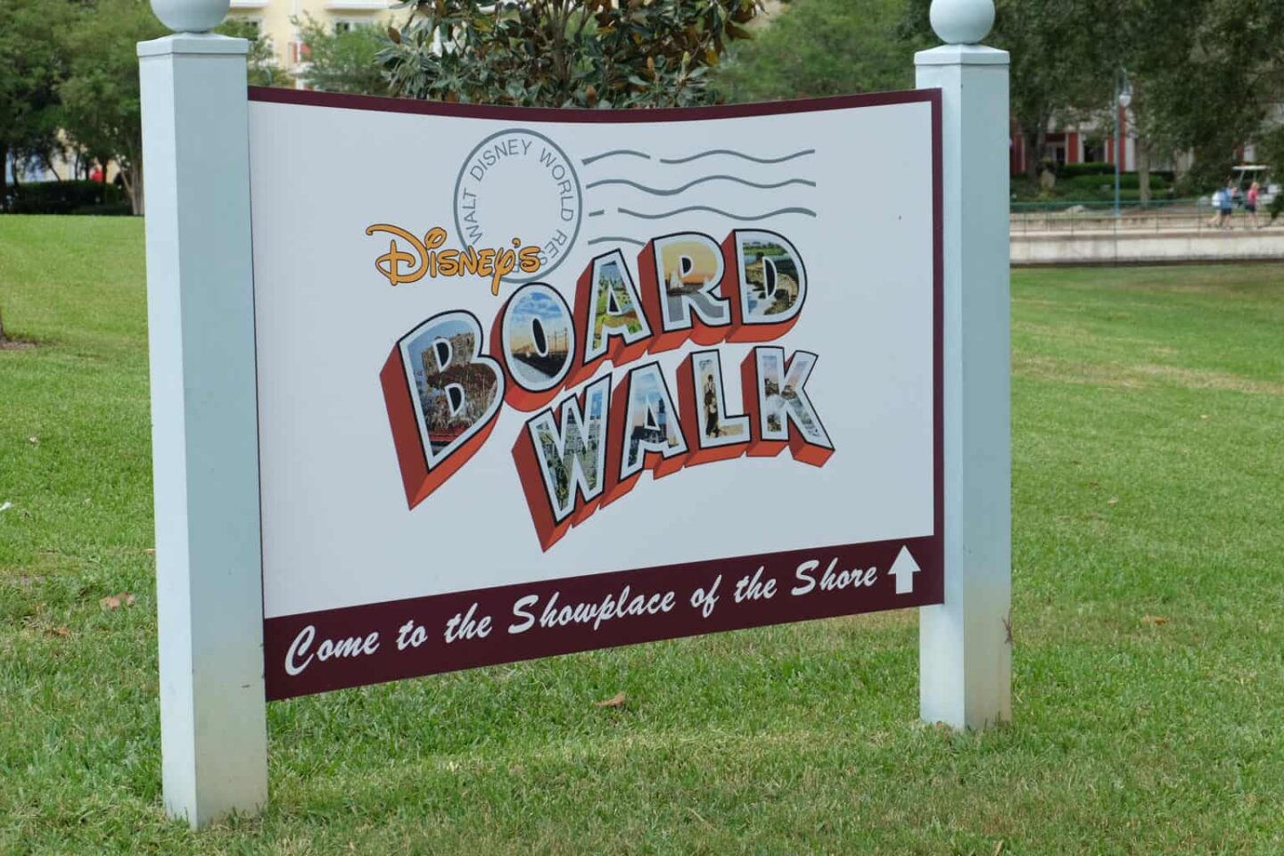 Disney Boardwalk Sign