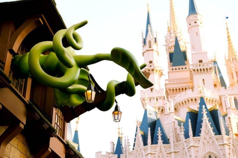 Disney World Castle and Sir Mickeys