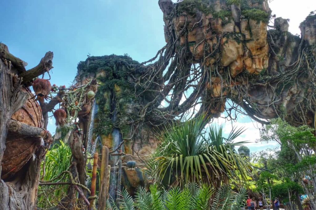 Floating Mountains in Pandora Animal Kingdom