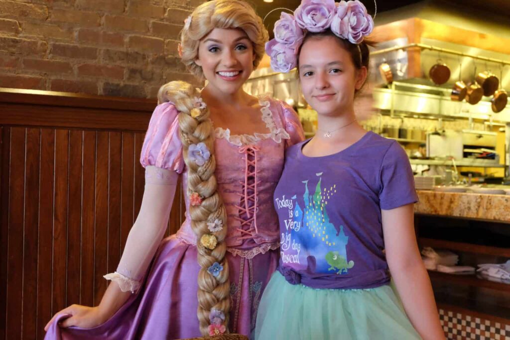 Rapunzel Breakfast at WDW