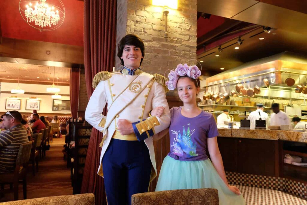 Prince Eric at Trattoria