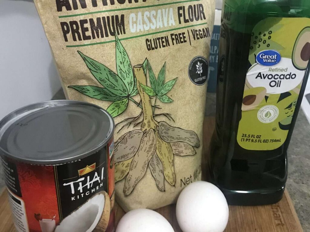 Brazilian Cheesy Bread Ingredients