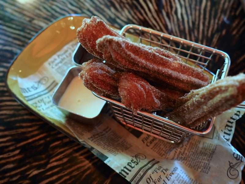 Churros at Nomad lounge Animal Kingdom Snacks