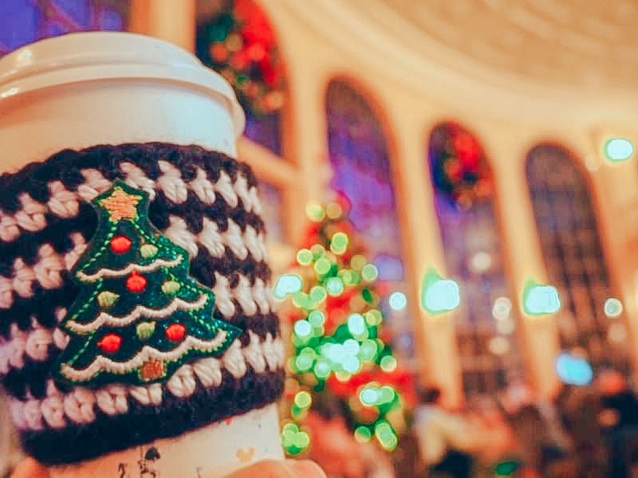 Christmas Coffee at Be Our Guest Restaurant Magic Kingdom
