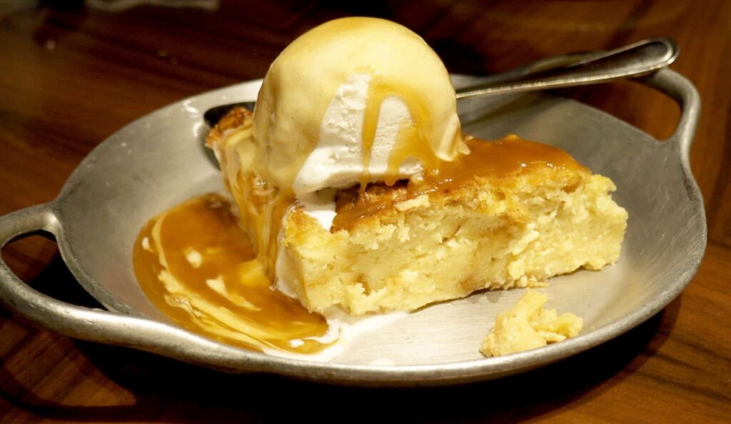 bread pudding at ohana disney 