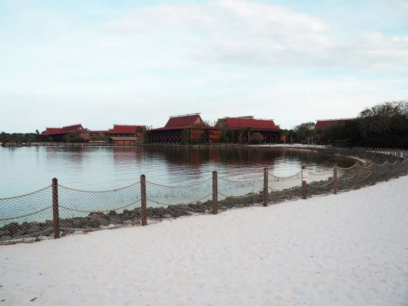 Walking Path to Polynesian from Grand Floridian Disney Resort