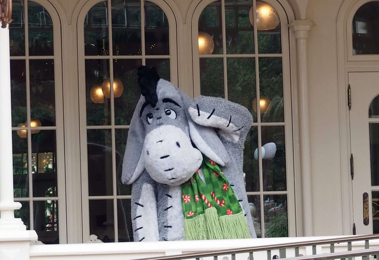 Eeyore Meet an Greet Crystal Palace Character Dining