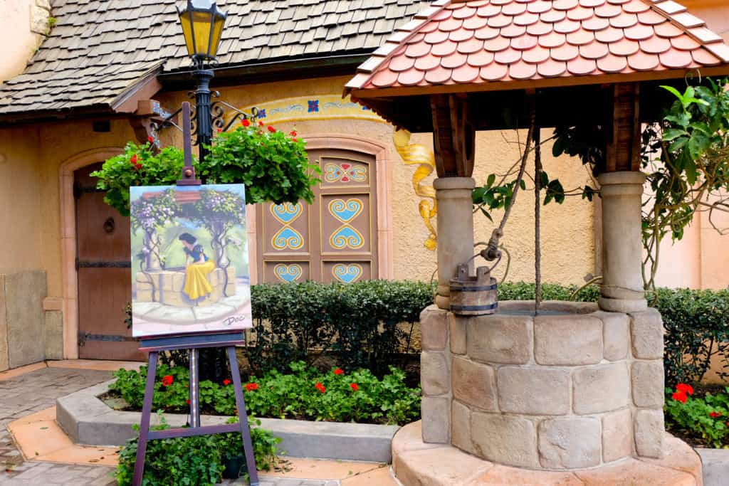 Epcot Germany Snow white Disney World