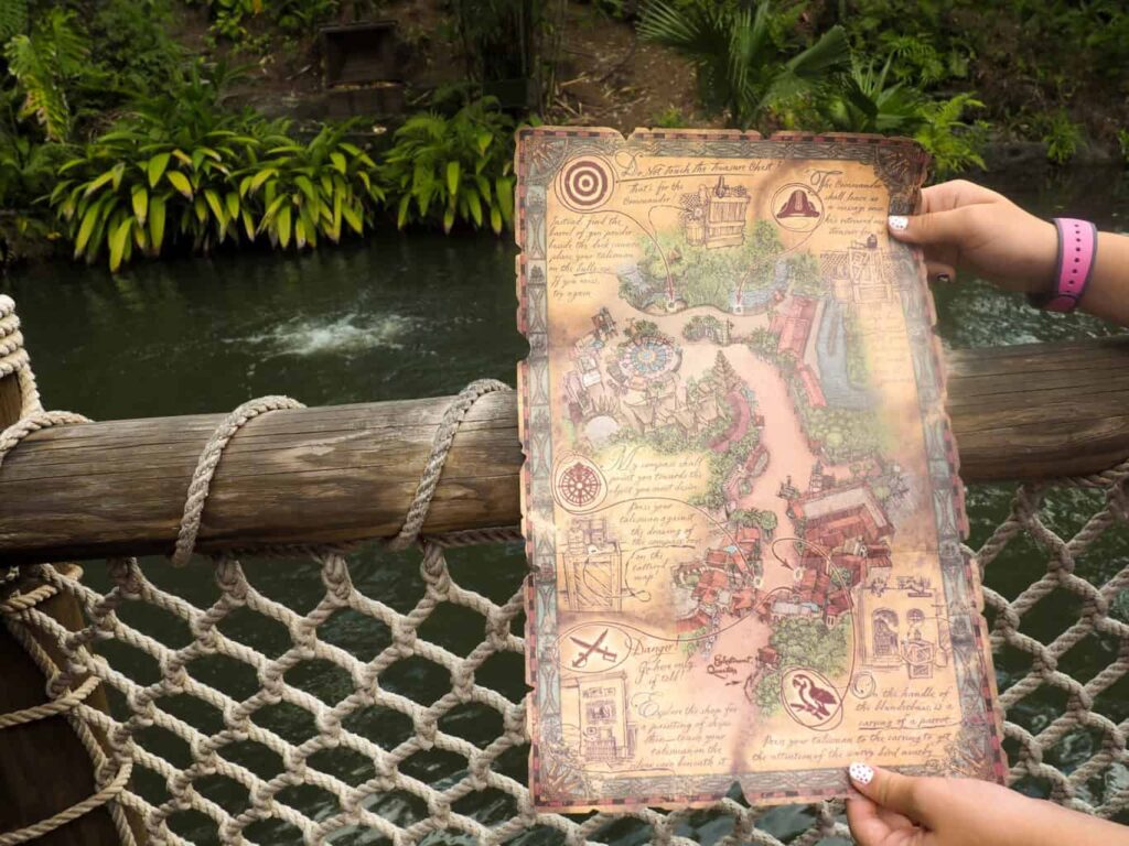 Pirates Treasure Game at Magic Kingdom