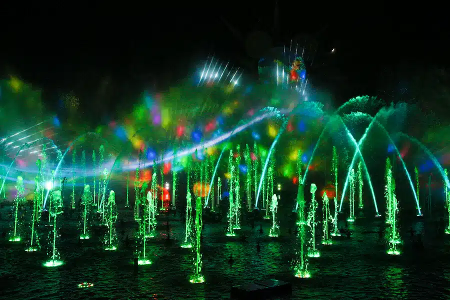 World of Color Holiday Show at Disneyland