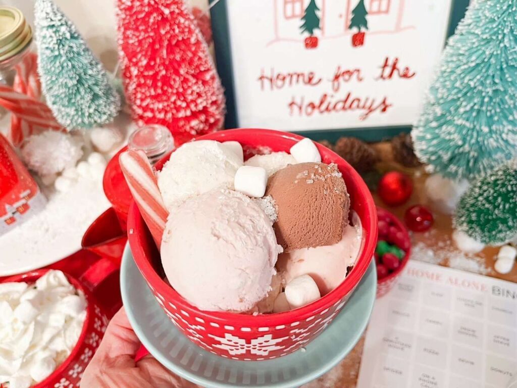 Home Alone Ice Cream Sundae