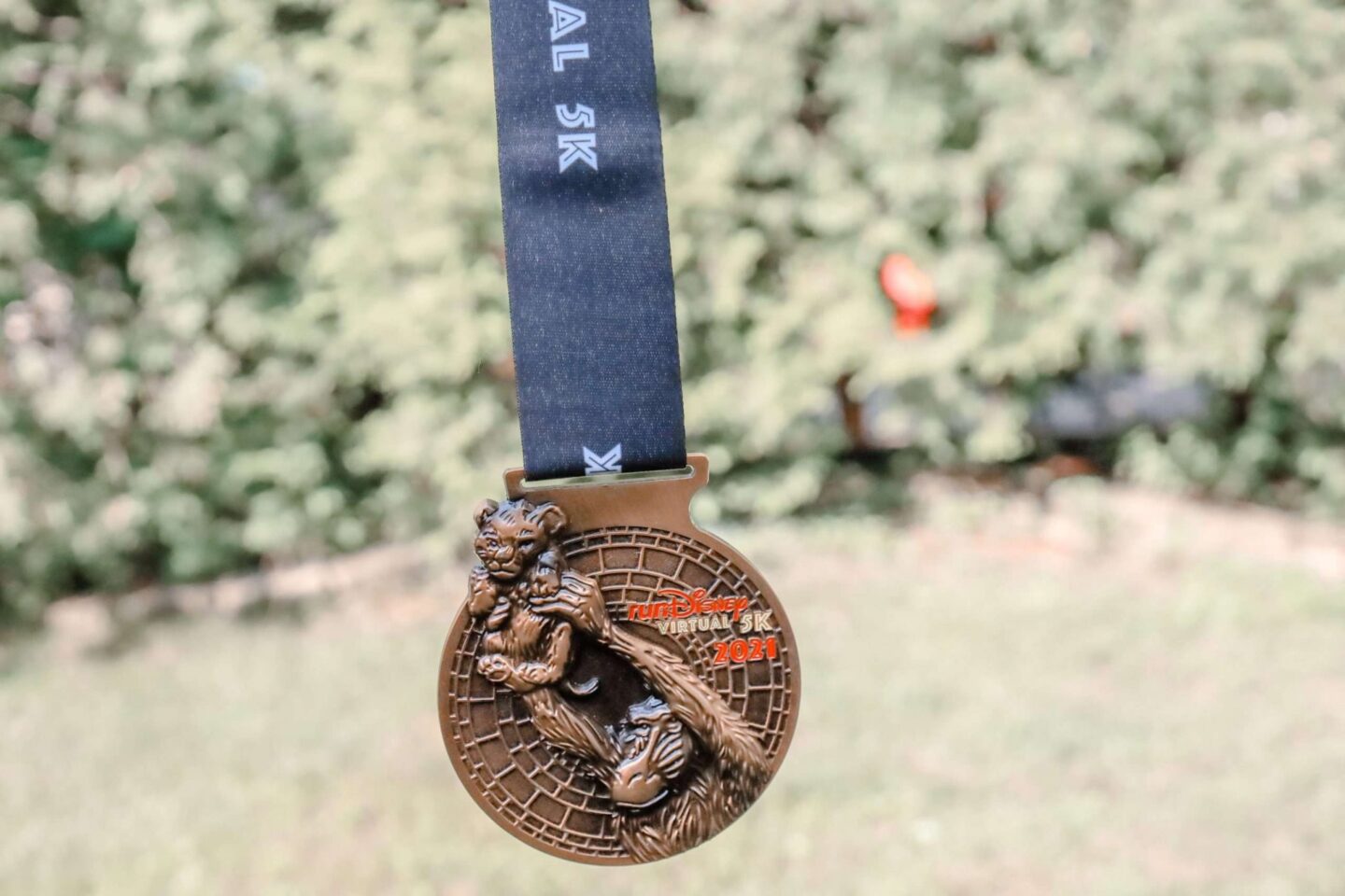 Lion King runners Medal Run disney Virtual Running Series